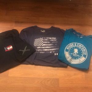 Lot of Mens XL Underarmour T-Shirts